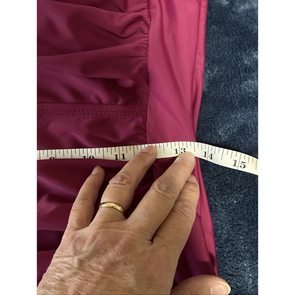 No Brand Ruched One Piece Swimsuit Women's No Size L? See Measurements (Q14) - Picture 5 of 8